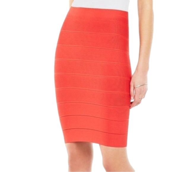 BCBG MAXAZRIA Y2K Alexa Bodycon Sweater Bandage Knit Skirt - Picture 1 of 8